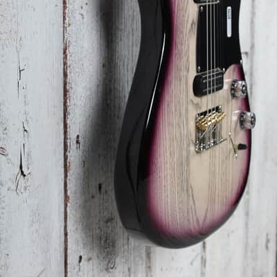 PRS NF 53 Solid Body Electric Guitar Mulberry Smokeburst Finish with Gig Bag image 9