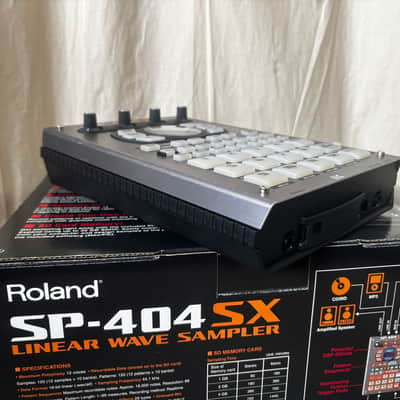 Roland SP-404SX Linear Wave Sampler SP404SX w/ box, SD card, power supply image 8