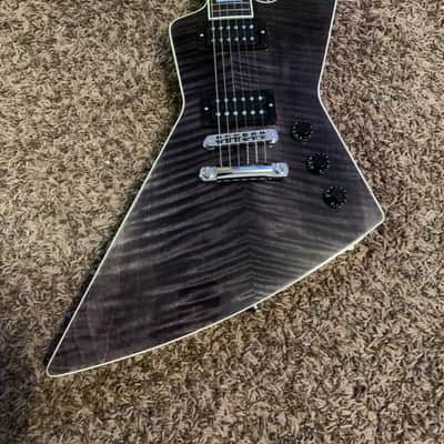 Gibson Explorer Pro Electric Guitar Trans black image 3