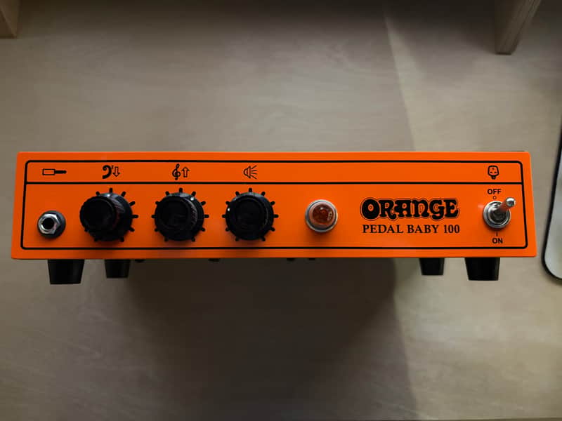Orange Pedal Baby 100 100-Watt Power Amplifier MINT w/ Case image 1