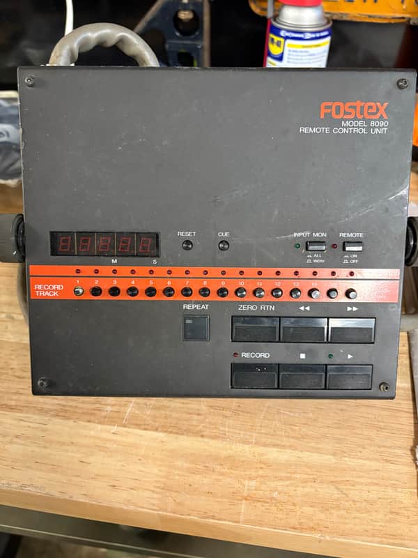 Fostex 8090 remote control mid- 80's image 1