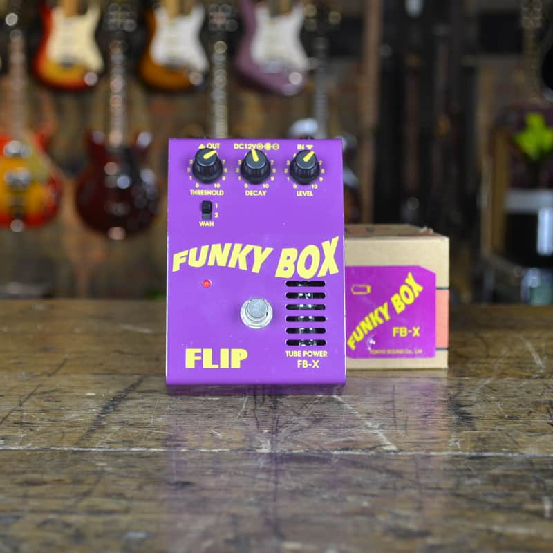 Guyatone Flip FB-X Funky Box Tube Auto Wah filter | Reverb UK