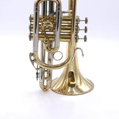 Bach Large Bore Stradivarius 184  Shepherds' Crook Cornet image 1