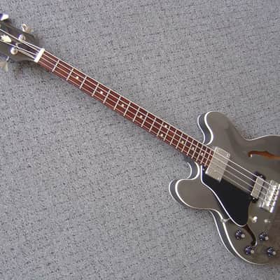 Vintage 1968 Gibson EB-2D Grey Refin image 12