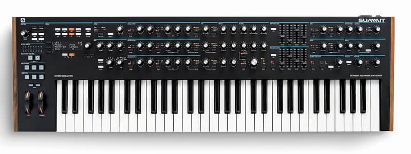 Novation Summit 61-Key 16-Voice Synthesizer 2019 - Present - Black image 1