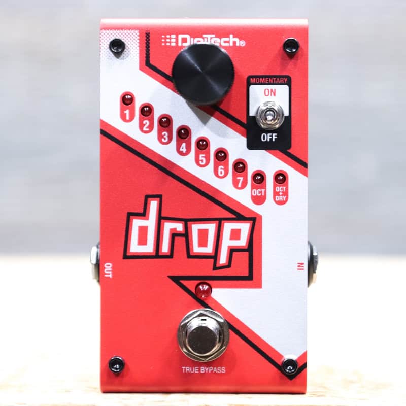 DigiTech Drop Compact Polyphonic Drop Tune Pitch-Shifter Effect Pedal w/Adapter image 1