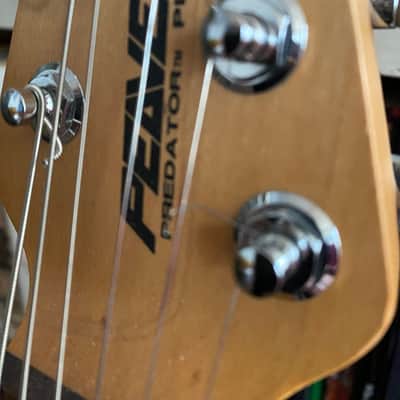 Peavey Predator Plus HSS with Rosewood Fretboard and Power Bend III Vibrato 1990s - Black image 8