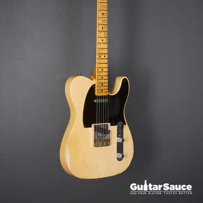 Fender Custom Shop Masterbuilt John Cruz 55 Telecaster Heavy Relic  2015 - White Blonde (COD 1538UG) image 7