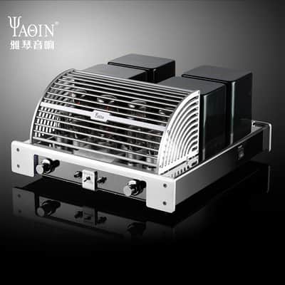 YAQIN MC-100B Class A Push Pull Integrated Tube Amplifier, Power Amplifier, Output Power 50Wx2 / 25Wx2, KT88 Tubes, AC115 or AC 230 2025 - silver image 2
