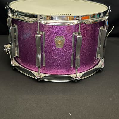Ludwig Classic Maple 14" x 8" Snare Drum - Purple Sparkle image 3