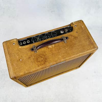 Fender Vibrolux 5F11 1x10" Combo Amplifier 1959 - Tweed image 2