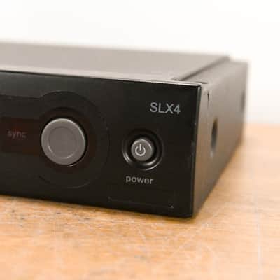 Shure SLX4 Wireless Receiver - R5 Band: 800-820 MHz (NO POWER SUPPLY) CG01003 image 4