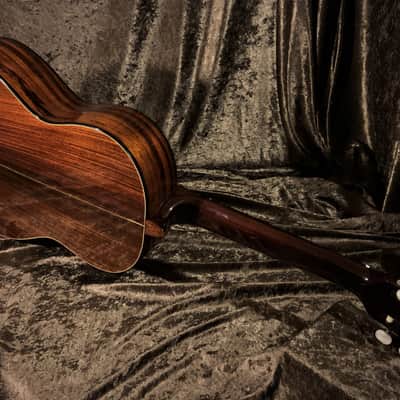 Guild Mark 4 1980 Westerly Built Figured Rosewood Classical Guitar One Owner Excellent Condition image 4