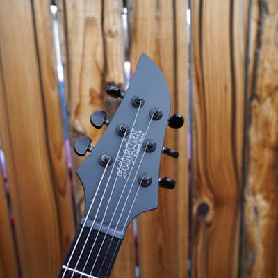 Schecter Diamond Series KM-6 MK-III EX Satin Black Open Pore 28” Baritone 6-String (2025) image 4