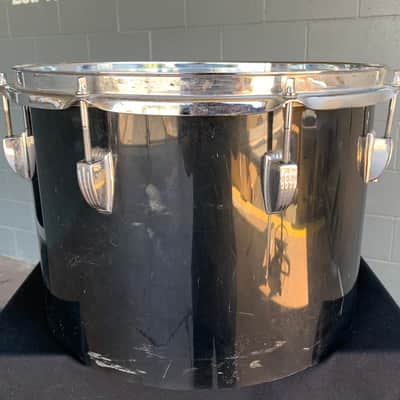 70's Ludwig Smoke Vistalite 10x14" Concert Tom image 4