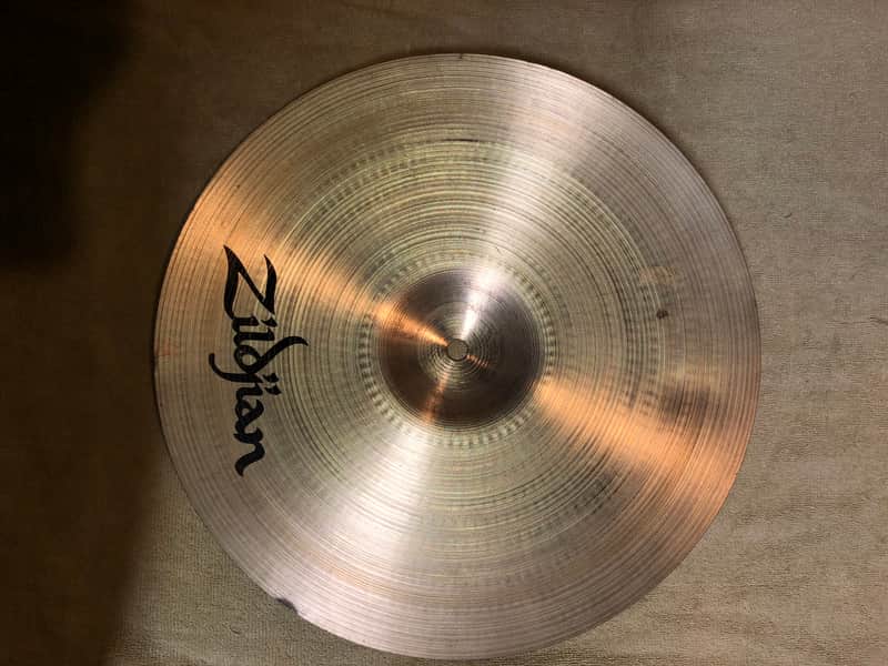 Great Sounding Zildjian 14” Thin Crash Cymbal 1980’s image 1
