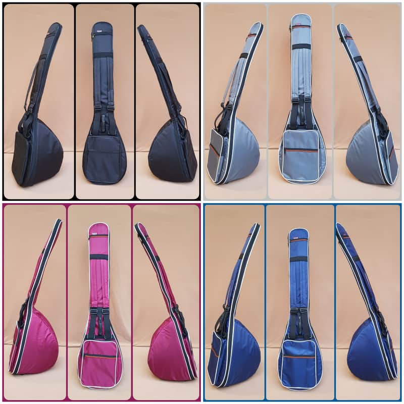 BME Baglama Saz kisa Sap Tasche Kilif 2019 Blau image 1