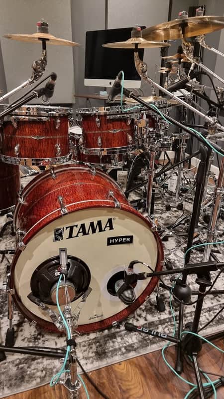 Tama Star Mahogany 6pc Drum Set 2020 Quilted Natural Waterfall Sapele 2020 image 1