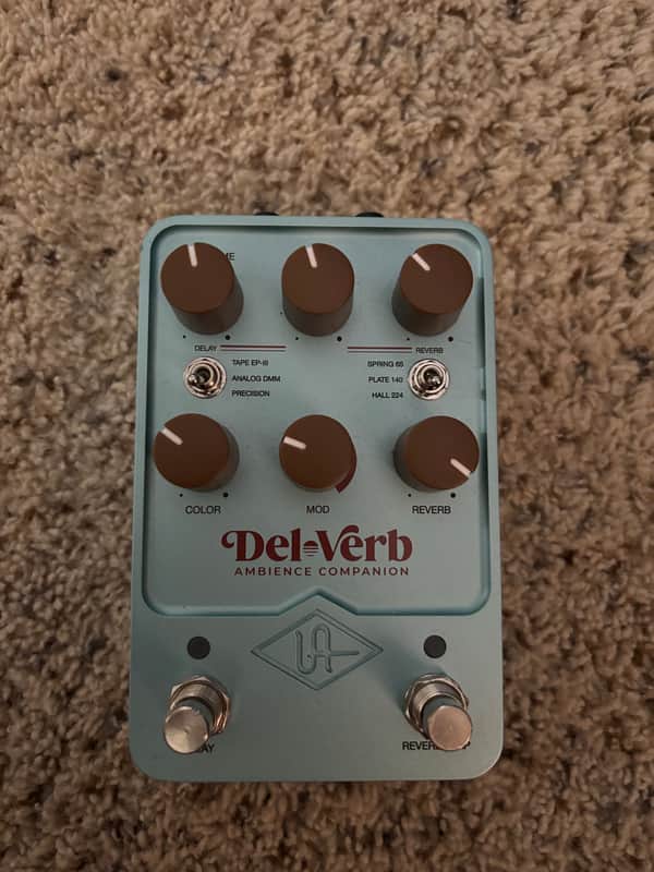 Universal Audio Del-Verb Ambience Companion 2023 - Present - Seafoam Green image 1