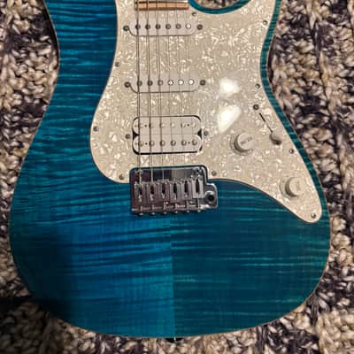 Suhr Standard Plus with Maple Fretboard 2013 - 2017 - Bahama Blue image 6