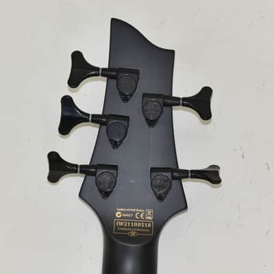 Schecter C-5 GT Bass Satin Charcoal Burst B-Stock 0518 image 8