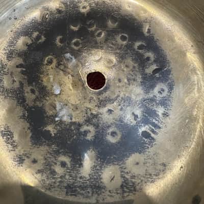 Sabian 21" HH Hand Hammered Raw Bell Dry Ride Cymbal - Brilliant image 4