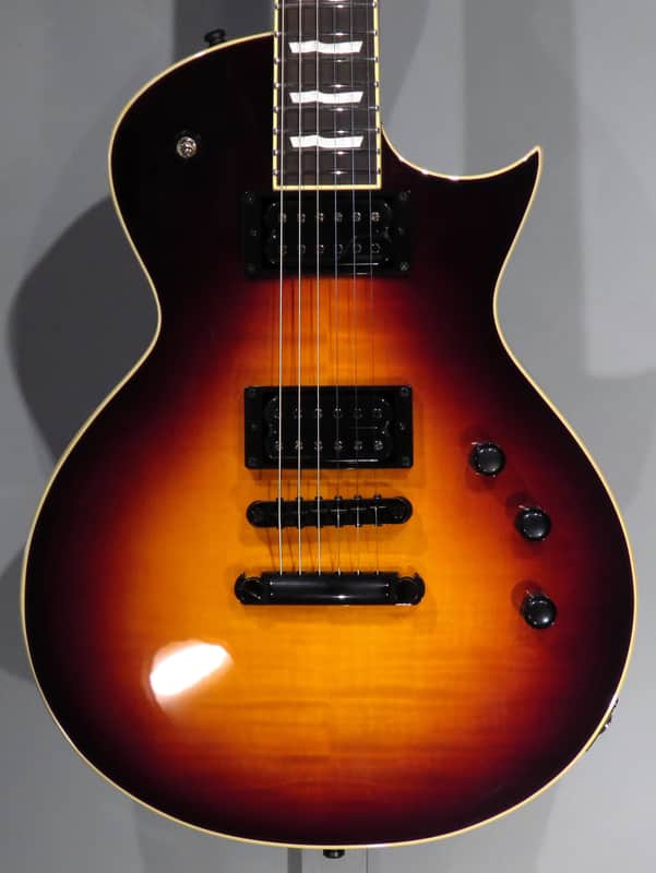 ESP E-II Eclipse Full Thickness 2024 - Tobacco Sunburst w/Hardshell Case image 1