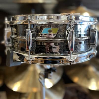 Ludwig B-STOCK 5x14 Hammered Black Beauty Snare Drum image 1