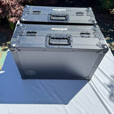 Pioneer CDJ-2000NXS2 Matching PAIR near perfect with Black Road Cases and Decksavers personal use only image 12