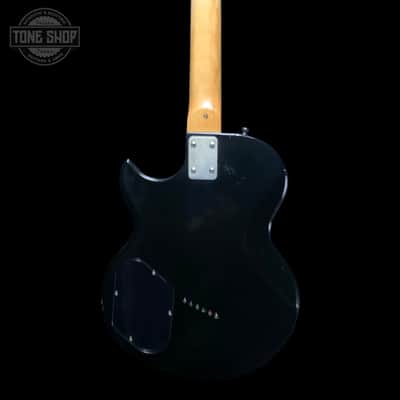 Vintage 1975 Gibson L6S Midnight Black w/Changed Tuners w/OHSC TFW3654 image 5