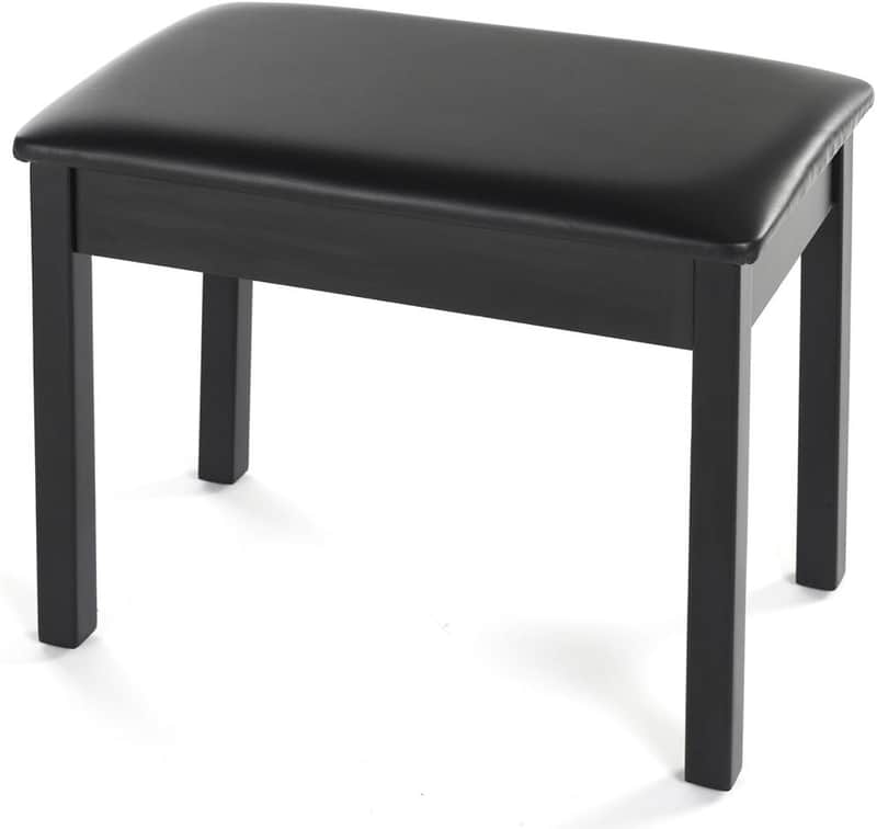 Yamaha BB1 Padded Wooden Piano Bench - Black image 1