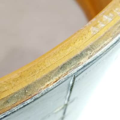 Slingerland 10x14"Black Sparkle Drum Shell Project Vintage 70s 3Ply Snare/Tom US image 11