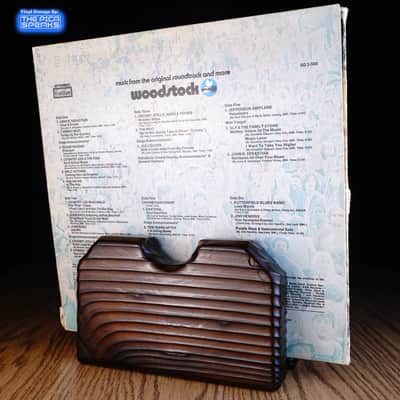 Single Record Display Stand | Scorched Fir | Multiple Available | Sold Separately image 4