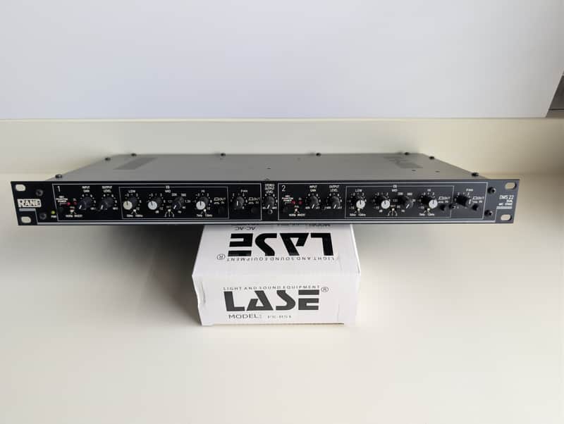 Rane DMS-22 Dual/Stereo Mic Stage Pre Amp w/ 3 Band Adjustable Equalizer image 1