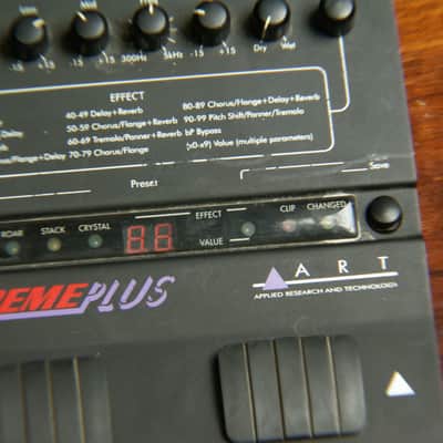 ART Xtreme Plus Multi-Effects for Guitar | Includes Power Supply
