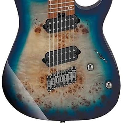 Ibanez RGMS7PB Multi Scale 7 String Electric Guitar - Cosmic Blue Starburst image 2