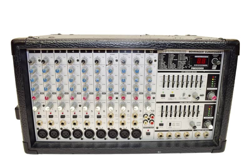 Behringer PMP2000 800-Watt Powered Mixer w/ Multi FX image 1