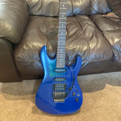 Kramer Pacer Custom ii 80s - Blue image 1