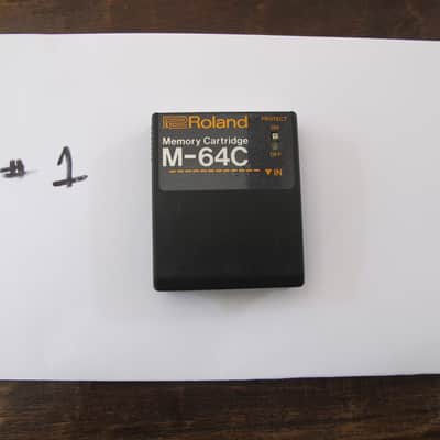 Roland M-64C Memory Cartridge for Alpha Juno 2, JX-3P, JX-8P, JX-10, MKS Series and TR Series image 1