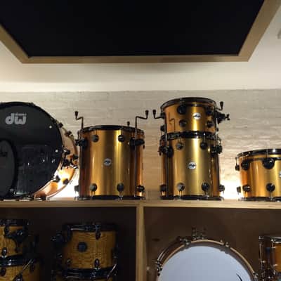 Jimmy Chamberlin's 8pc DW Maple/Mahogany VLT 2009 Liquid Copper-Designed by JC of Smashing Pumpkins image 1