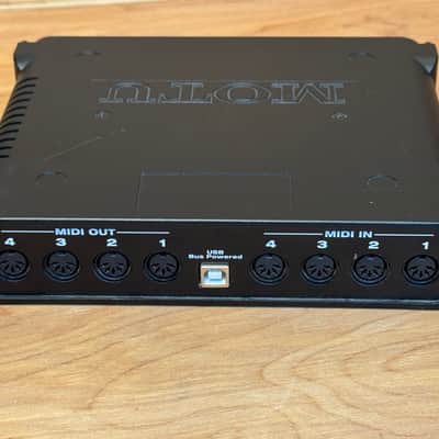 MOTU Micro Lite USB MIDI Interface - Black image 6