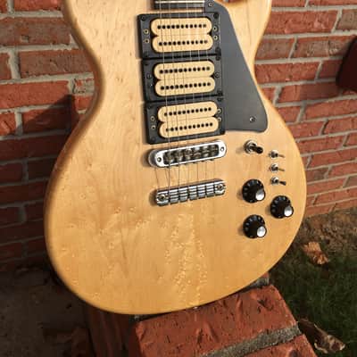 Carvin CM130 Figured Birdseye Maple 1980 - Natural CREAM TRIPLE PICKUPS! image 8