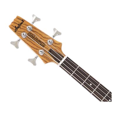 Aria Pro II SB-700 4-String Bass Guitar - Oak image 4