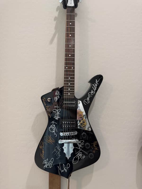 Paul Stanley Unknown Model with Multiple Autographs image 1