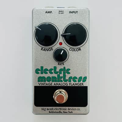 Big Monk Devices Electric Monktress Analog Flanger Pedal (like vintage Electric Mistress) image 2