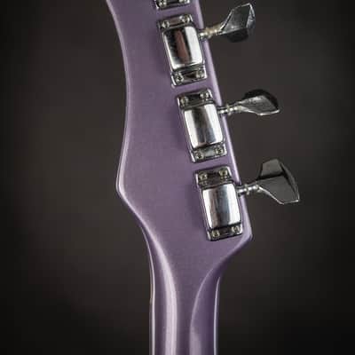 Guyatone EB-9 Sharp 5 1960s - Lavender Metallic image 13