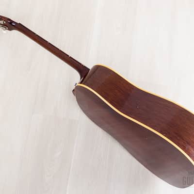 1961 Gibson J-45 ADJ Vintage Dreadnought Acoustic Guitar Cherry Sunburst w/ Case image 15