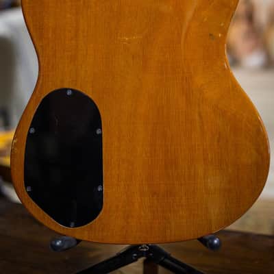 Guild S-100 NB Nature Boy Vintage Original Carved Acorn Oak Leaf Natural All Original w/Hardshell Case - Used image 8