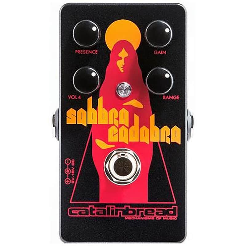 Catalinbread Sabbra Cadabra Distortion Guitar Effects Pedal image 1