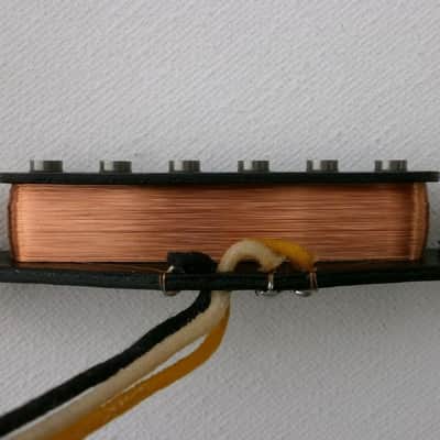 Coil Tap Stratocaster Bridge Neck Alnico 5 Guitar Pickup Hand Wound by Q pickups Strat Fits Fender image 4